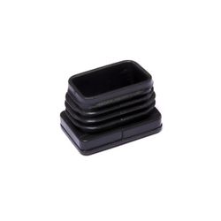 CONTERA INTERIOR RECTANGULAR. 10 X 25 MM / NEGRO. BOLSA 50 UDS.