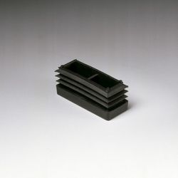 CONTERA INTERIOR RECTANGULAR 15X30 MM NEGRO 1855-3G