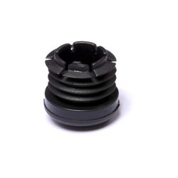 CONTERA INTERIOR REDONDA D.22MM NEGRO  BLISTER 4 UDS.