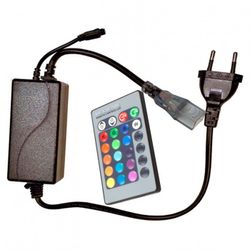 CONTROLADOR TIRA LED RGB 230V 24FUNCION