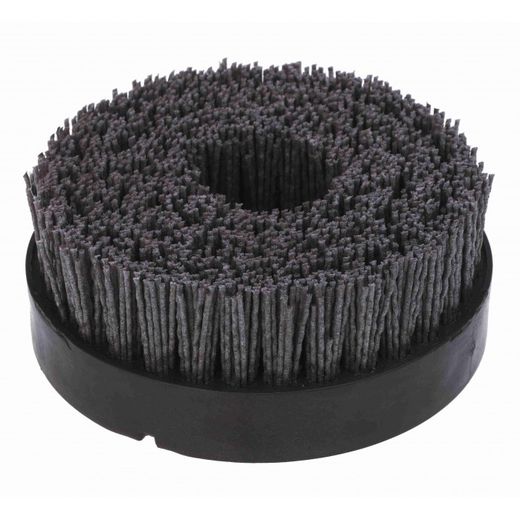 CORONA NYLON ABRASIVO DIAM.140 MM GRANO 80 (NEGRO)