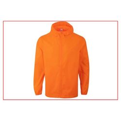 CORTAVIENTO UNISEX FLUOR ORANGE T-M