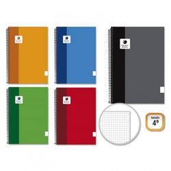 CUADERNO GOLDEN EXTRA 155X215MM 80H.90G.CUADRADO