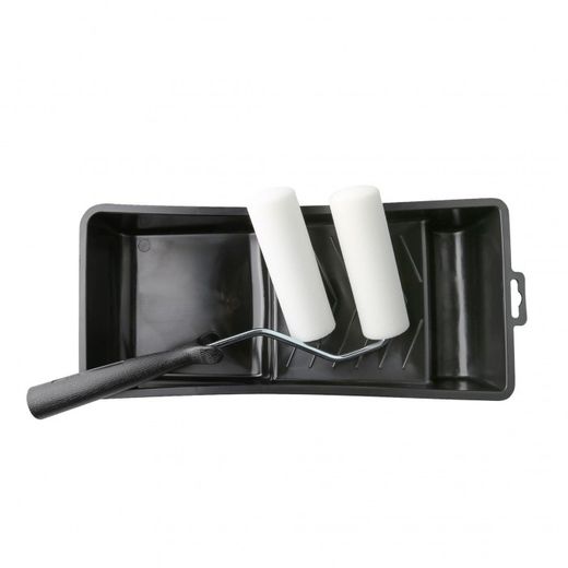 CUBETA ESMALTAR Y RODILLO 11 CM