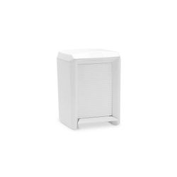 CUBO BAÑO 7 L.OLYMPIA BLANCO(20,5X22X29)