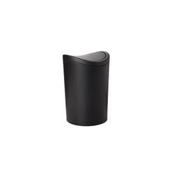 CUBO BAÑO BASCULANTE STANDARD 6L NEGRO