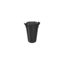 *CUBO COMUNAL PLAST. 90 L. NEGRO