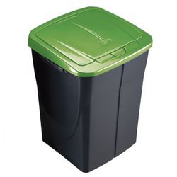 CUBO ECOBIN 45L. CON TAPA VERDE
