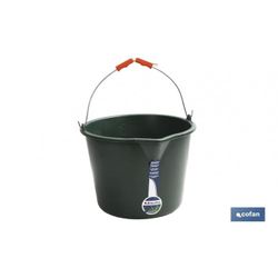 CUBO JARDINERIA CON VERTEDOR 12 LITROS