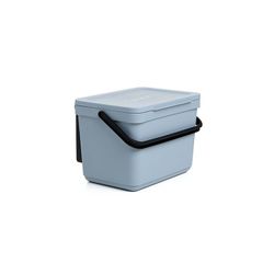CUBO ORGANICO 6L SMART CON SOPORTE /BLUE MIST