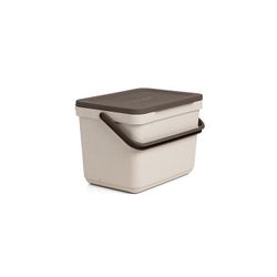 CUBO ORGANICO 6L SMART SIN SOPORTE /ECOHOME - TAPA MARRON