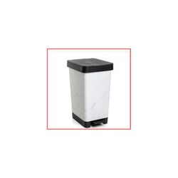 CUBO PEDAL 25L SMART DECO /MARBLE