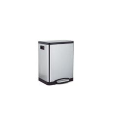 CUBO PEDAL A.INOX. DOBLE 15+15L. HABITEX