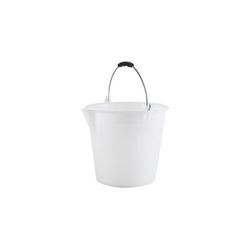 CUBO POLIETILENO PLUS CON PICO 12 L. BLANCO