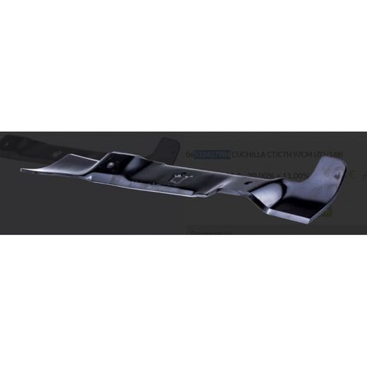 CUCHILLA CT/CTH 97CM IZQ (148)
