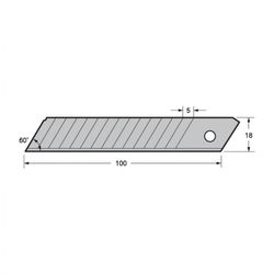 CUCHILLA LCB-50D 10 UDS. TAJIMA