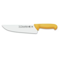 CUCHILLO CARNICERO POLIPROPILENO AMARILLO 24 CM - 9,5" FH 3C