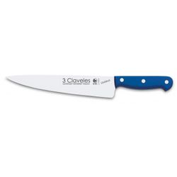 CUCHILLO COCINERO UNIBLOCK AZUL 25 CM - 10" D 3C