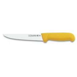 CUCHILLO DESHUESAR ANCHO POLIPROPILENO AMARILLO 18 CM - 7" FH 3C