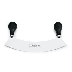 CUCHILLO MEDIA-LUNA DOS MANGOS 22 CM. C 3C