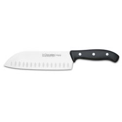 CUCHILLO SANTOKU ALVEOLADO DOMVS 18 CM - 7" E 3C