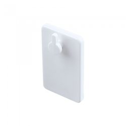 CUELGAFACIL ADHESIVO BLANCO.25X40MM 2 UN