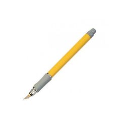 CUTTER EASY GRIP PARA ARTES GRAFICAS (AMARILLO) 0.38X9.2 MM