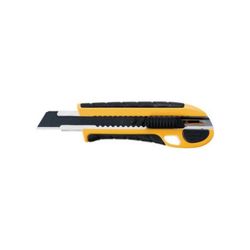 CUTTER GRIPFIT AUTO LOCK BLOQUEO AUTOMATICO (AMARILLO) 0.5X18 MM
