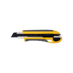 CUTTER GRIPFIT AUTO LOCK BLOQUEO AUTOMATICO (AMARILLO) 0.6X18 MM