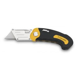 CUTTER NAVAJA PLEGABLE 10 CM. ZINC-ALLOY PP+TTR 3C