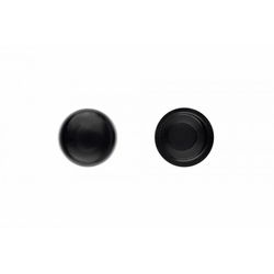 (D. 4,8) TAPONES DE PVC PARA TORNILLOS DIN 7504-N Y DIN 7981 NEGRO(100U)