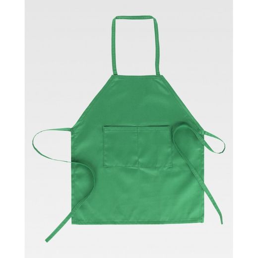 DELANTAL CON PETO INFANTIL REF.M1000 VERDE PISTACHO T-4