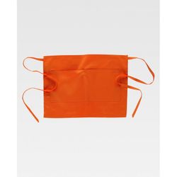DELANTAL FRANCES CORTO REF.M101 NARANJA T-UNICA