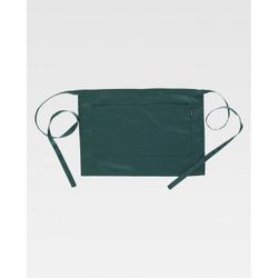 DELANTAL FRANCES CORTO REF.M102 VERDE OSCURO T-UNICA