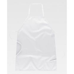 DELANTAL REF.M300 BLANCO T-UNICA