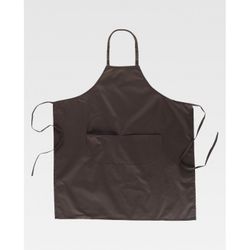 DELANTAL REF.M501 MARRON T-UNICA