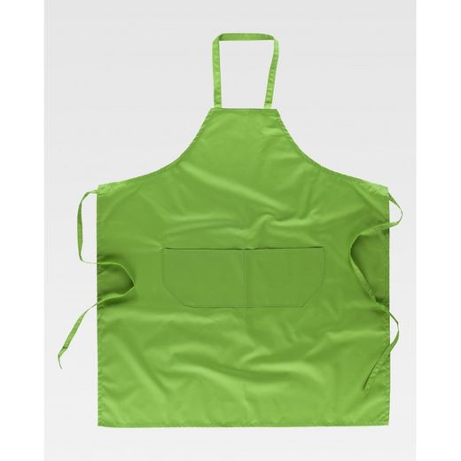 DELANTAL REF.M501 VERDE MANZANA T-UNICA