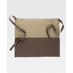DELANTAL REF.M751 BEIGE+MARRON T-U