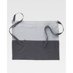 DELANTAL REF.M751 GRIS CLARO+GRIS T-U