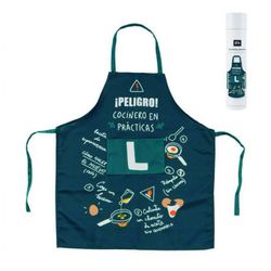 DELANTAL UNISEX COCINERO EN PRACTICAS