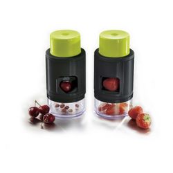 DESHUESADOR CEREZAS+LAMINADOR FRESAS