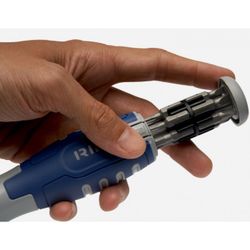 DESTORNILLADOR CARRACA C/COMPARTIMENTO PARA 12 PUNTAS 1/4"