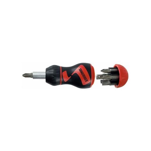 DESTORNILLADOR PORTAPUNTAS CORTO 1/4" MDR908S