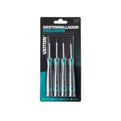 DESTORNILLADOR VATTON PRECISION 4 PIEZAS