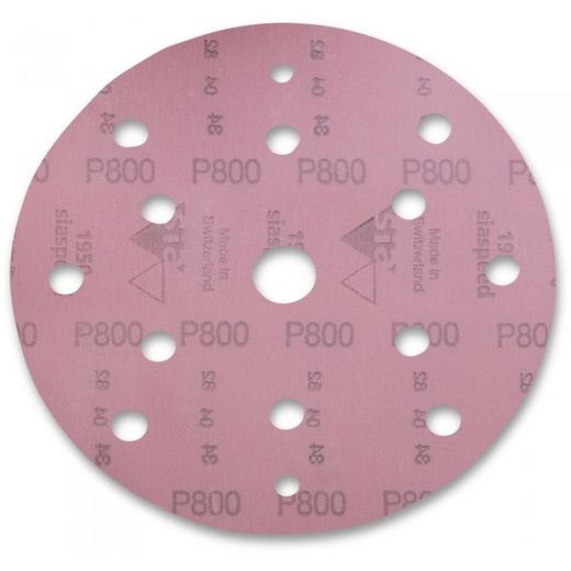 DISCO 15 PERFORACIONES SIAFAST 150 MM GRANO 1200 SERIE 1950 SIASPEED