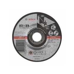 DISCO 3EN1:CORTAR,DESB.,PULIR:125X2,5MM