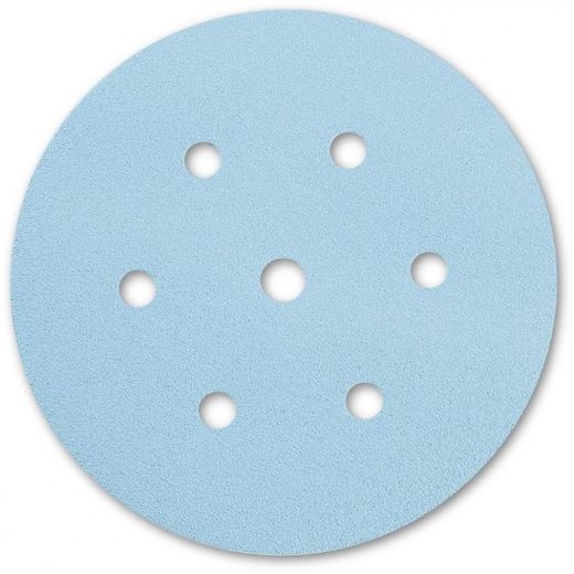 DISCO 7 PERFORACIONES 150 MM GRANO 320 SERIE 1948 SIAFLEX