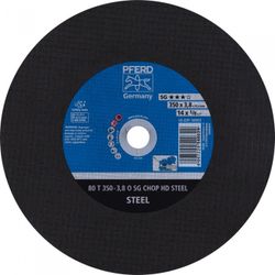 DISCO 80 T 350-3,8 O SG CHOP HD STEEL/25,4