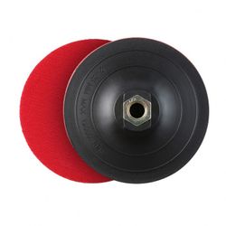 DISCO CAUCHO 125 MM.AMOL./TALADRO VELCRO