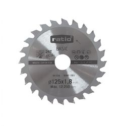 DISCO CORTE P/MADERA D.125X1.8X22.23MM.